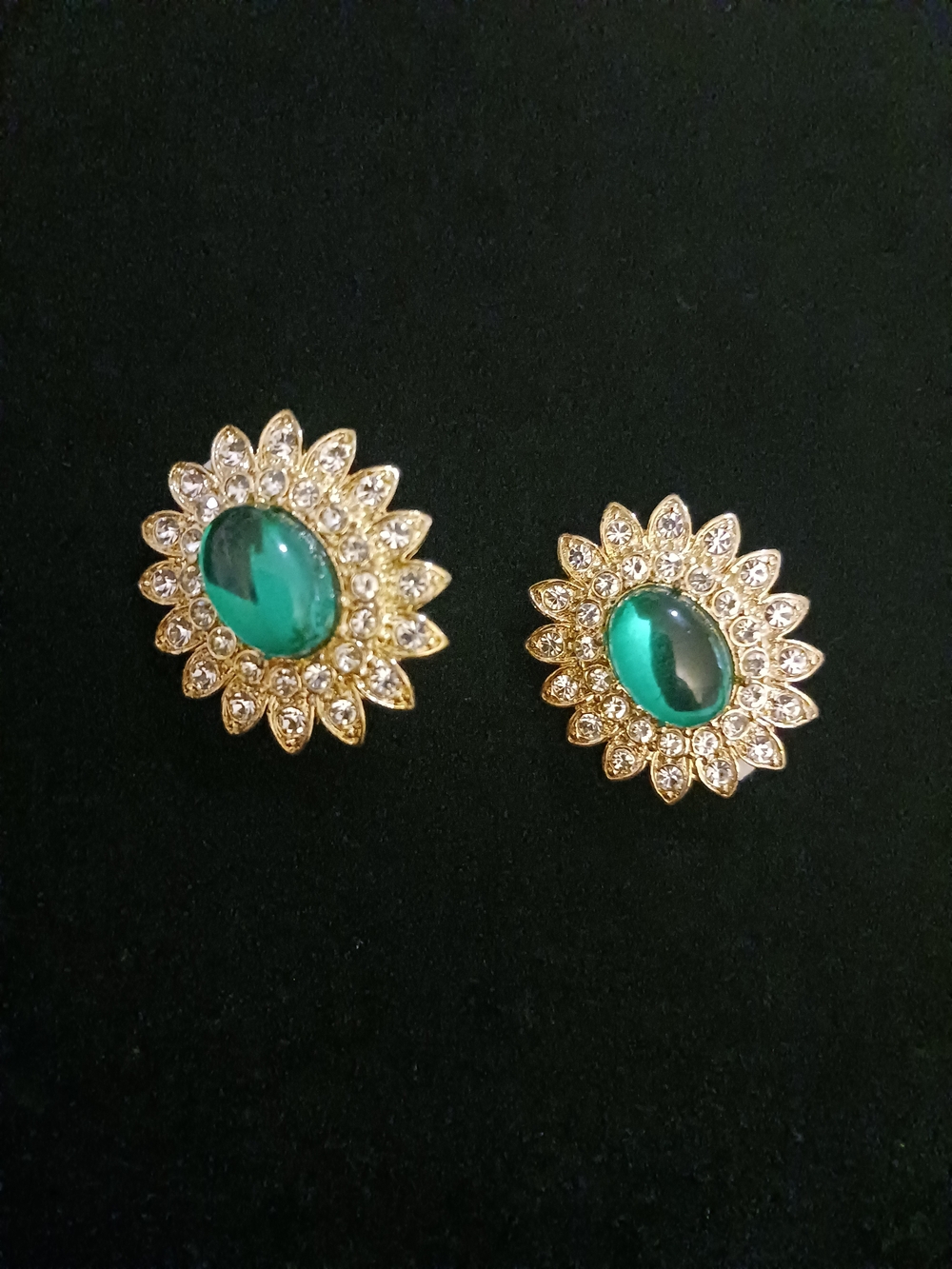 VINTAGE SCAASI EARRINGS